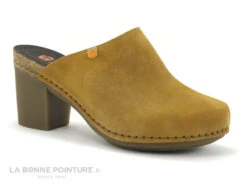 Jungla 7855 Albero - Sabot Femme Cuir Jaune - Talon Haut -Chaussures De Mode cd24607c73b9e66c561f35ea11d5d5ef img 7778.jpg 168885
