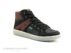 Kickers LOWELL Noir Bordeaux - Basket Montante -Chaussures De Mode cd24607c73b9e66c561f35ea11d5d5ef img 7852.jpg 140501