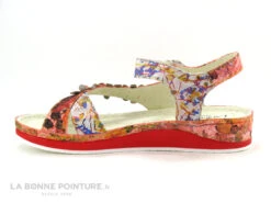 Laura Vita BRCUELO 91 Cerise - Sandale Reglable Femme Avec Scratches -Chaussures De Mode cd24607c73b9e66c561f35ea11d5d5ef img 8001.jpg 181324