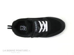 Kappa LogoDelvis EV Kid Black White - 381B86W - Basket Sport Enfant -Chaussures De Mode cd24607c73b9e66c561f35ea11d5d5ef img 8063.jpg 169291
