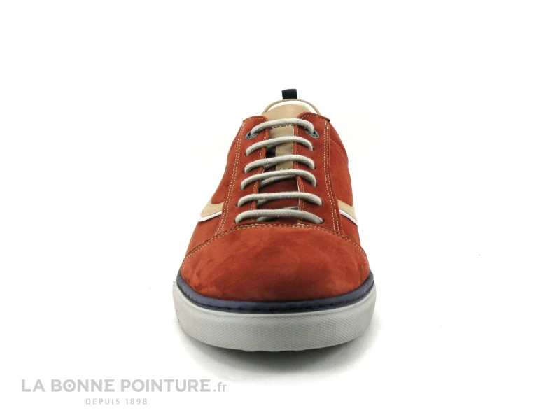 Fluchos 9377 Quebec Terracota - Chaussure A Lacet Homme Brique 2 Fluchos 9377 Quebec Terracota - Chaussure A Lacet Homme Brique – Image 2