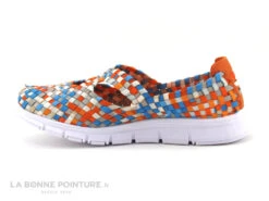 Morans KUBOKA Orange Turquoise - Basket Elastique Femme -Chaussures De Mode cd24607c73b9e66c561f35ea11d5d5ef img 8489.jpg 169874