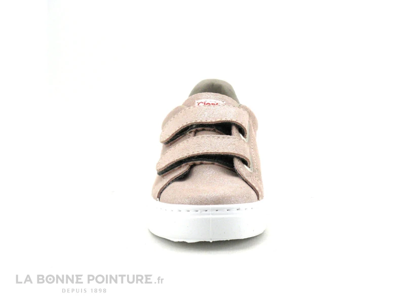 Cienta 8006-6703 - Basket Fille Rose Paillete Avec 2 Scratches 2 Cienta 8006-6703 - Basket Fille Rose Paillete Avec 2 Scratches – Image 2