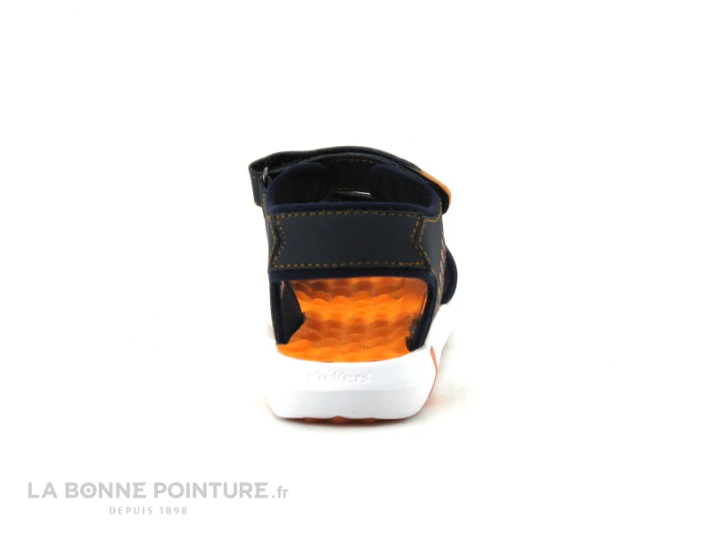 Kickers JUMANGAP 858670 - Marine Orange - Sandale Sport A Scratches 4 Kickers JUMANGAP 858670 - Marine Orange - Sandale Sport A Scratches – Image 4