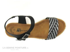 Morans TIRANA Noir Argent - Sandale Compensee -Chaussures De Mode cd24607c73b9e66c561f35ea11d5d5ef img 9093.jpg 170495