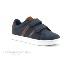 Kappa Alpha 2V Kid - Basket Enfant Bleu Marine Et Marron -Chaussures De Mode cd24607c73b9e66c561f35ea11d5d5ef img 9181.jpg 170622