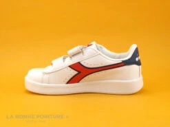 Diadora GAME P PS White Aurora Red - Basket Bleu Blanc Rouge - 2 Velcros -Chaussures De Mode cd24607c73b9e66c561f35ea11d5d5ef img 9317.jpg 170710