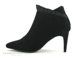 The Divine Factory QL3812 Noir - Fronces - Bottine Talon Aiguille -Chaussures De Mode cd24607c73b9e66c561f35ea11d5d5ef img 9433.jpg 142281