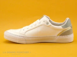 Mustang 1420-301-11 Weiss Mint - Basket Basse Femme - Blanc - Vert -Chaussures De Mode cd24607c73b9e66c561f35ea11d5d5ef img 9555.jpg 170953