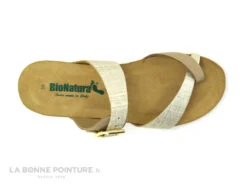 BioNatura 28A729-I MFILPLA - Mule Beige Et Or Avec Entre-doigt -Chaussures De Mode cd24607c73b9e66c561f35ea11d5d5ef img 9661.jpg 171280