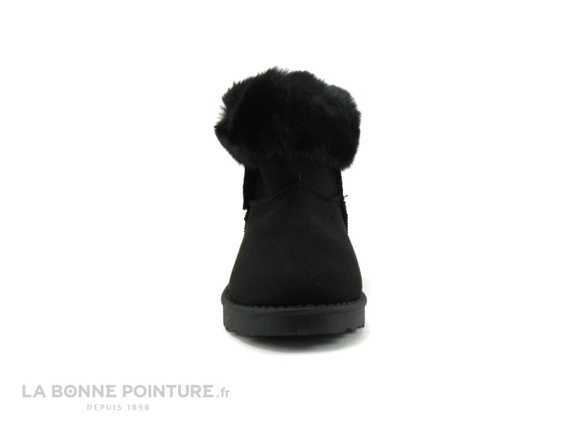Banana Moon RIBOUTO Noir - Bottine Fourree - Col Fourrure 2 Banana Moon RIBOUTO Noir - Bottine Fourree - Col Fourrure – Image 2