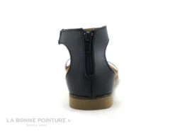 Jordana 3594 - Bleu Marine Et Argent - Sandale Femme Avec Zip -Chaussures De Mode cd24607c73b9e66c561f35ea11d5d5ef img 9962.jpg 171478